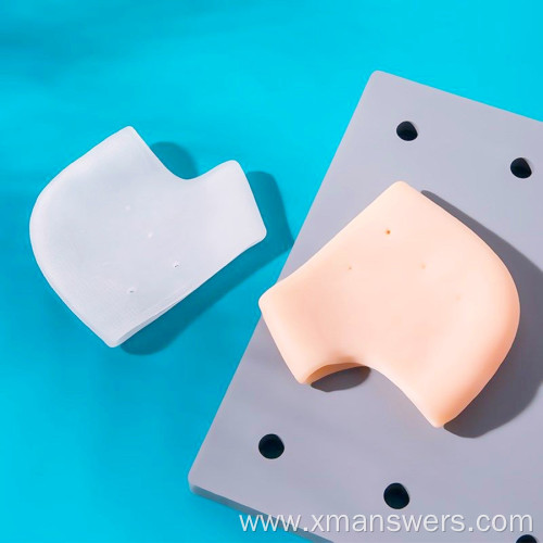 Custom Soft Silicone Heel Pad for moisturizing